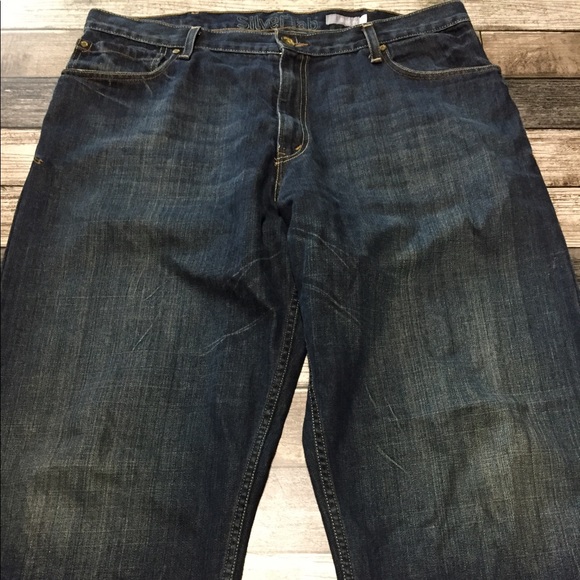 Silvertab baggy jeans men’s size 38x34 Dark wash denim 100% cotton - Picture 5 of 12